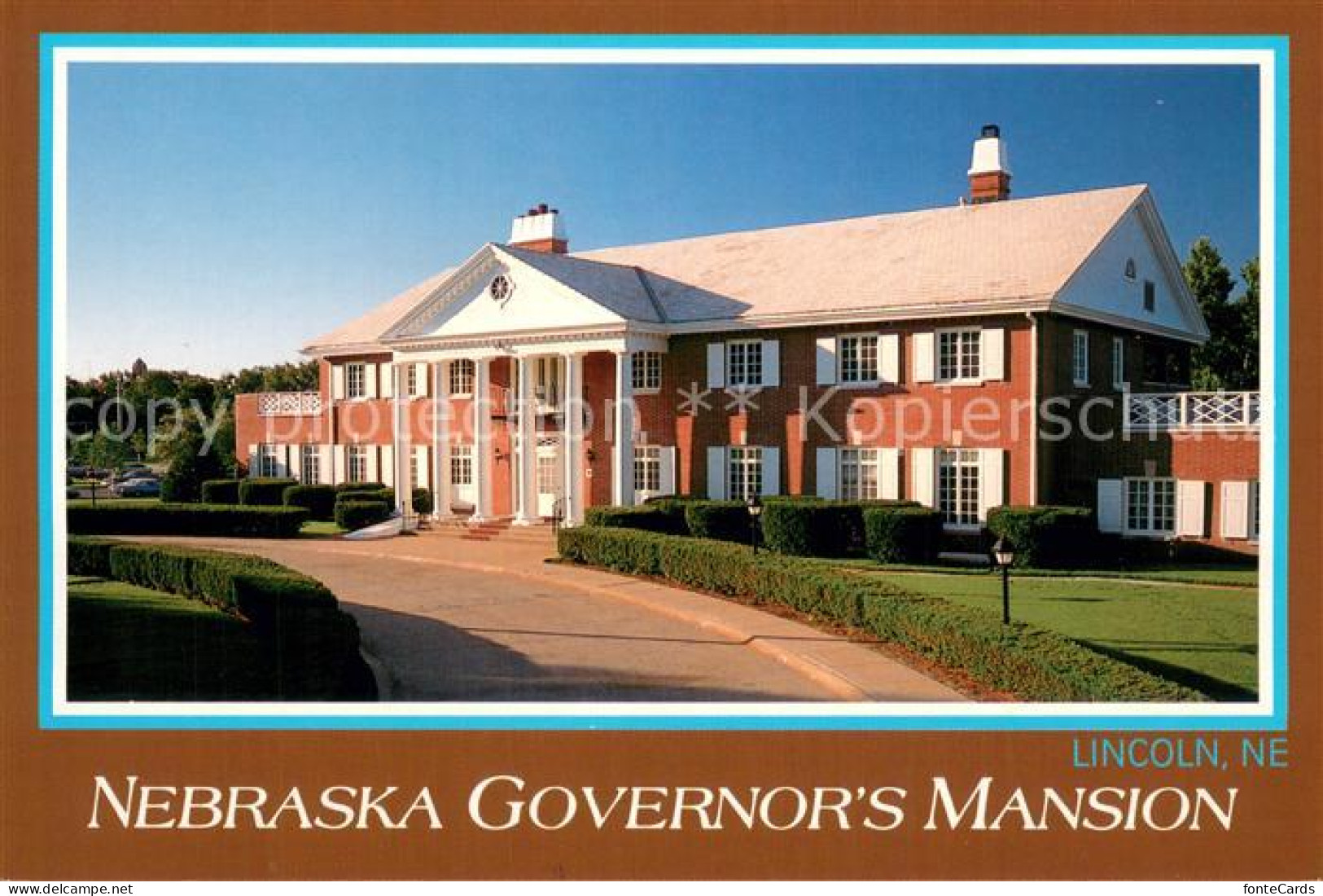 73745219 Lincoln_Nebraska Nebraska Governors Mansion - Andere & Zonder Classificatie
