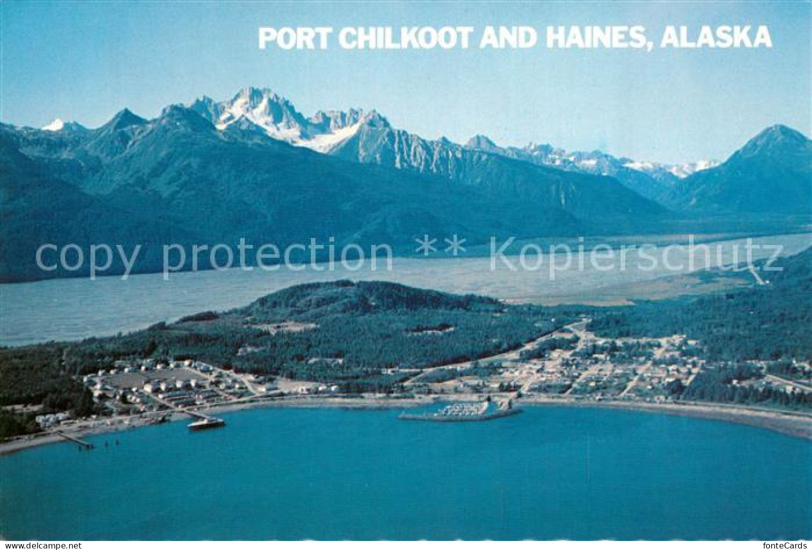 73745183 Haines_Alaska Port Chilkoot And Haines Aerial View - Andere & Zonder Classificatie