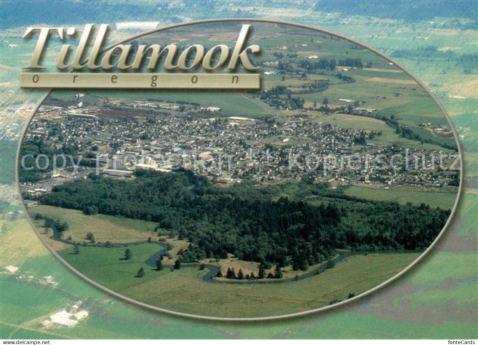 73745176 Tillamook_Oregon Aerial View - Other & Unclassified