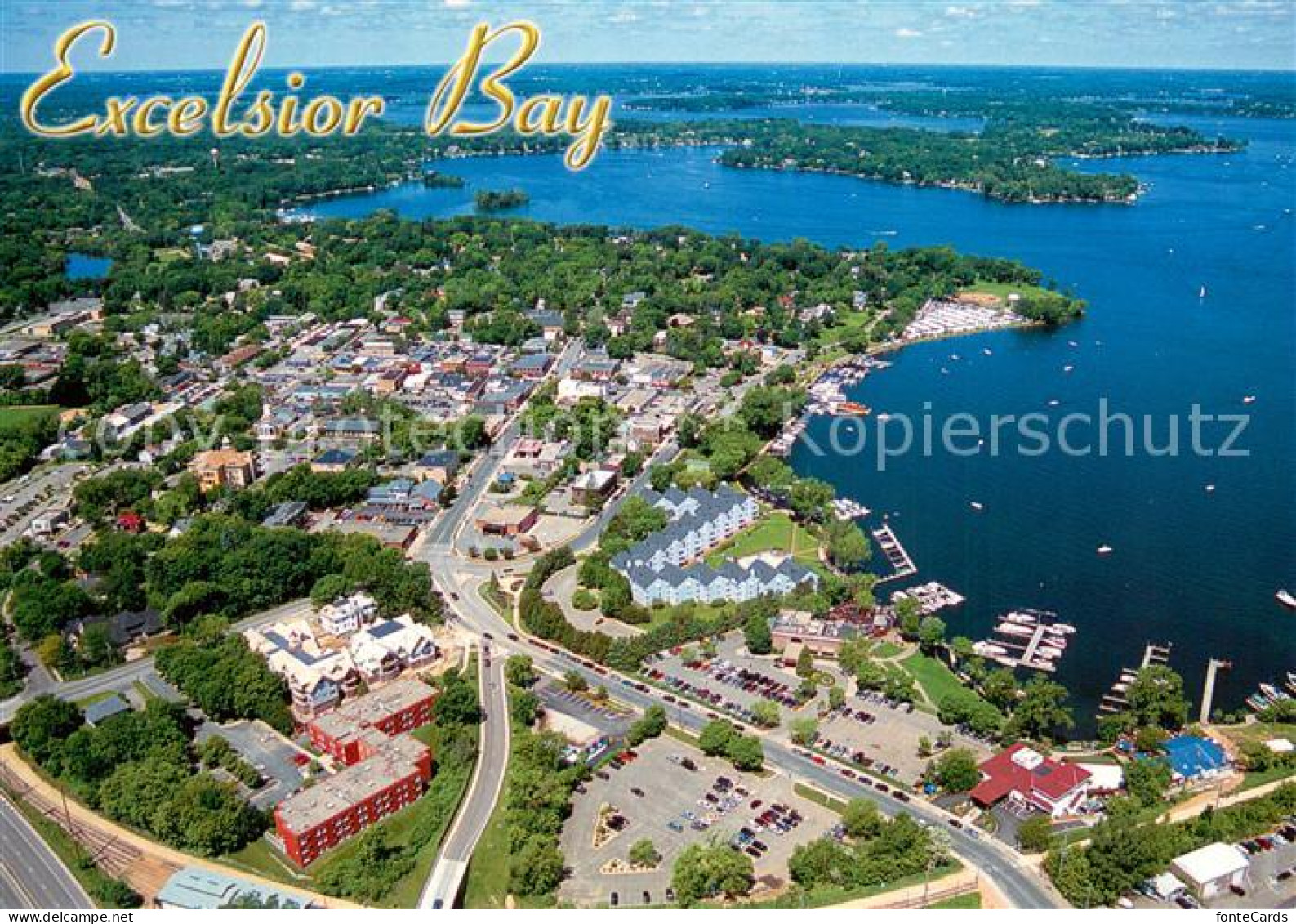 73745172 Excelsior_Minnesota Excelsior Bay Aerial View - Sonstige & Ohne Zuordnung