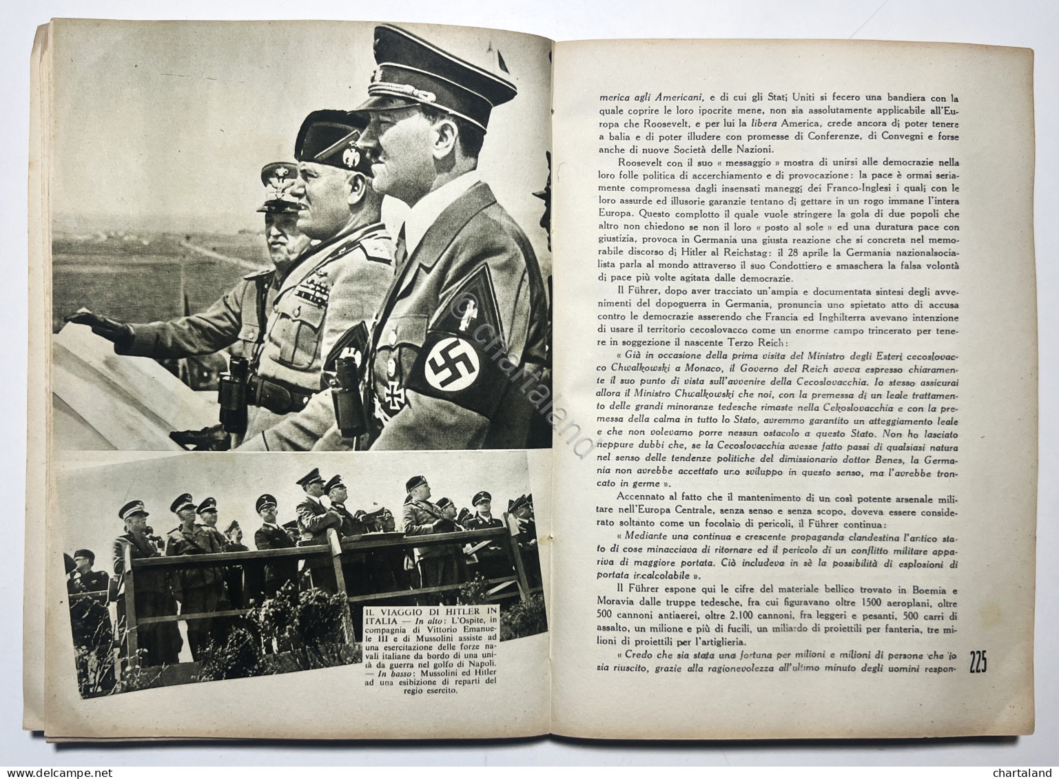 S. De Carlo - Europa Inquieta: 70 Anni Di Lotta E Di Guerre - Ed. 1942 - Andere & Zonder Classificatie