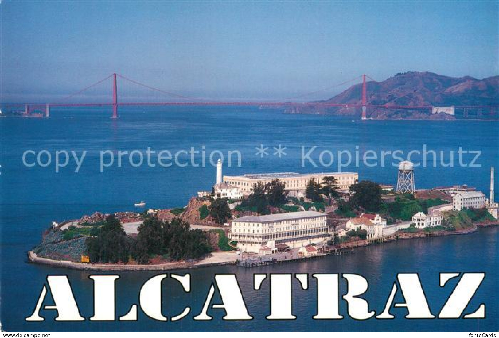 73745142 Alcatraz San Francisco Fliegeraufnahme Alcatraz San Francisco - Andere & Zonder Classificatie