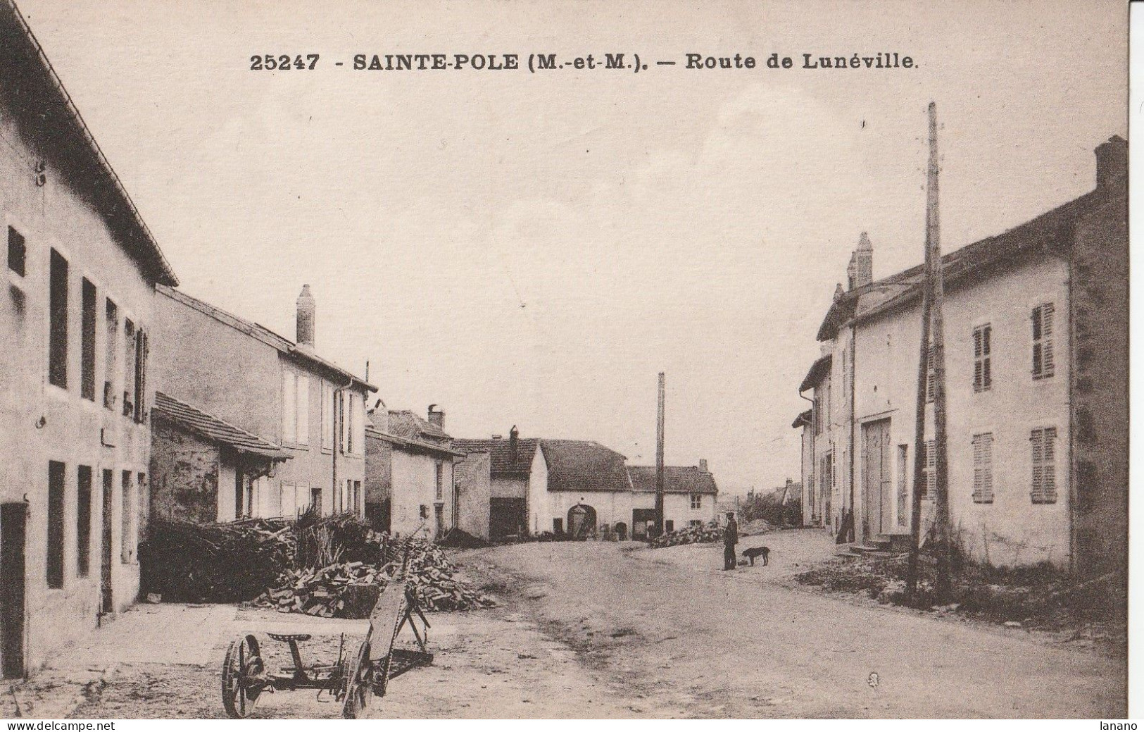 54 SAINTE-POLE  Route De Lunéville - Sonstige & Ohne Zuordnung