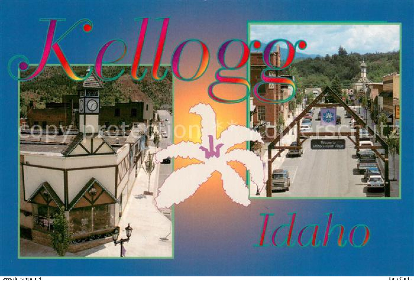 73744699 Kellogg_Idaho Bavarian Theme Village - Autres & Non Classés