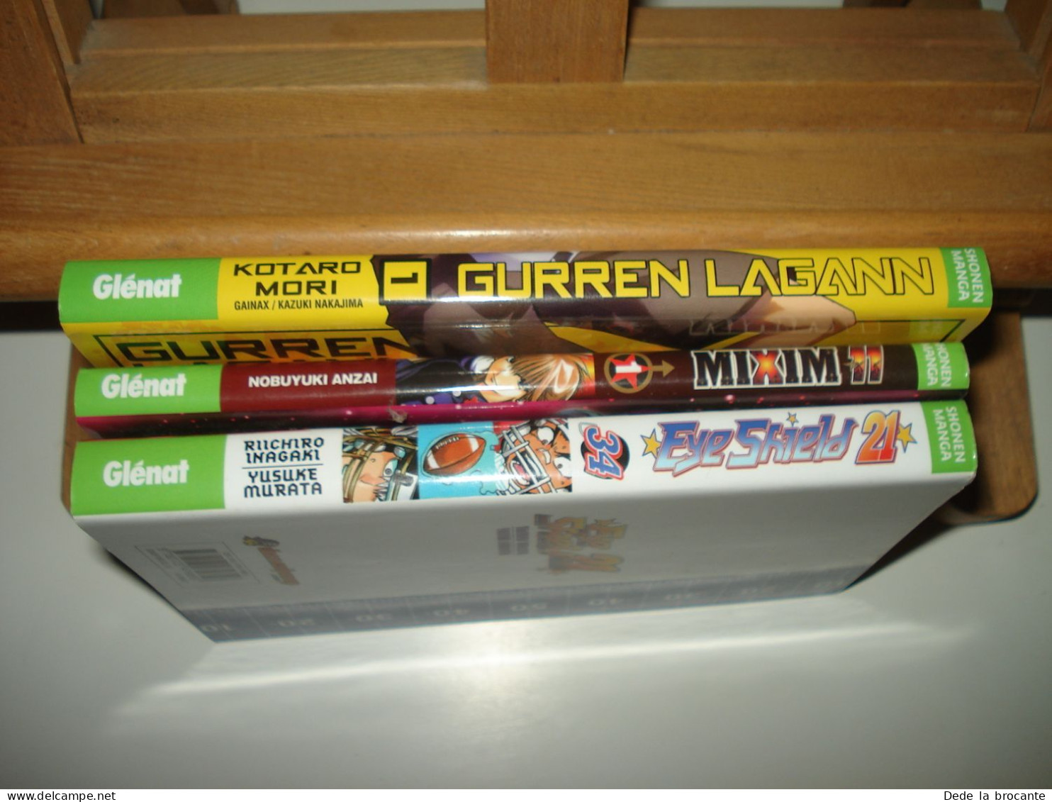 C56 (1) / Lot 3 Manga NEUF - Glénat - Gurren Lagann + Eye Shield 21 + Mixim 11 - Mangas Version Française