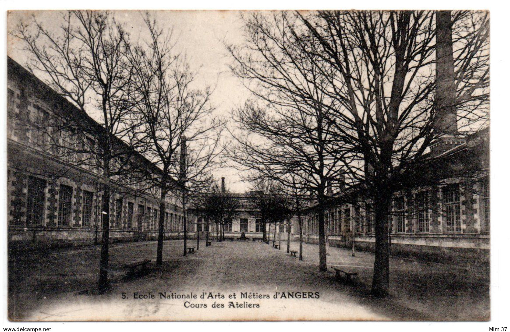 ANGERS 49 LOT DE 5 CPA DE L'ECOLE NATIONALE DES ARTS ET METIERSETAT NEUF EN BON ETAT - Angers