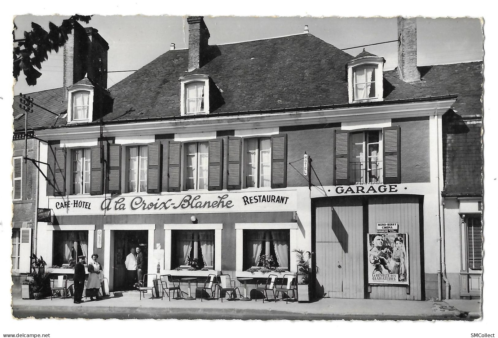 Nouan Le Fuzelier, Hotel Restaurant "La Croix Blanche" (A17p38-2) - Autres & Non Classés