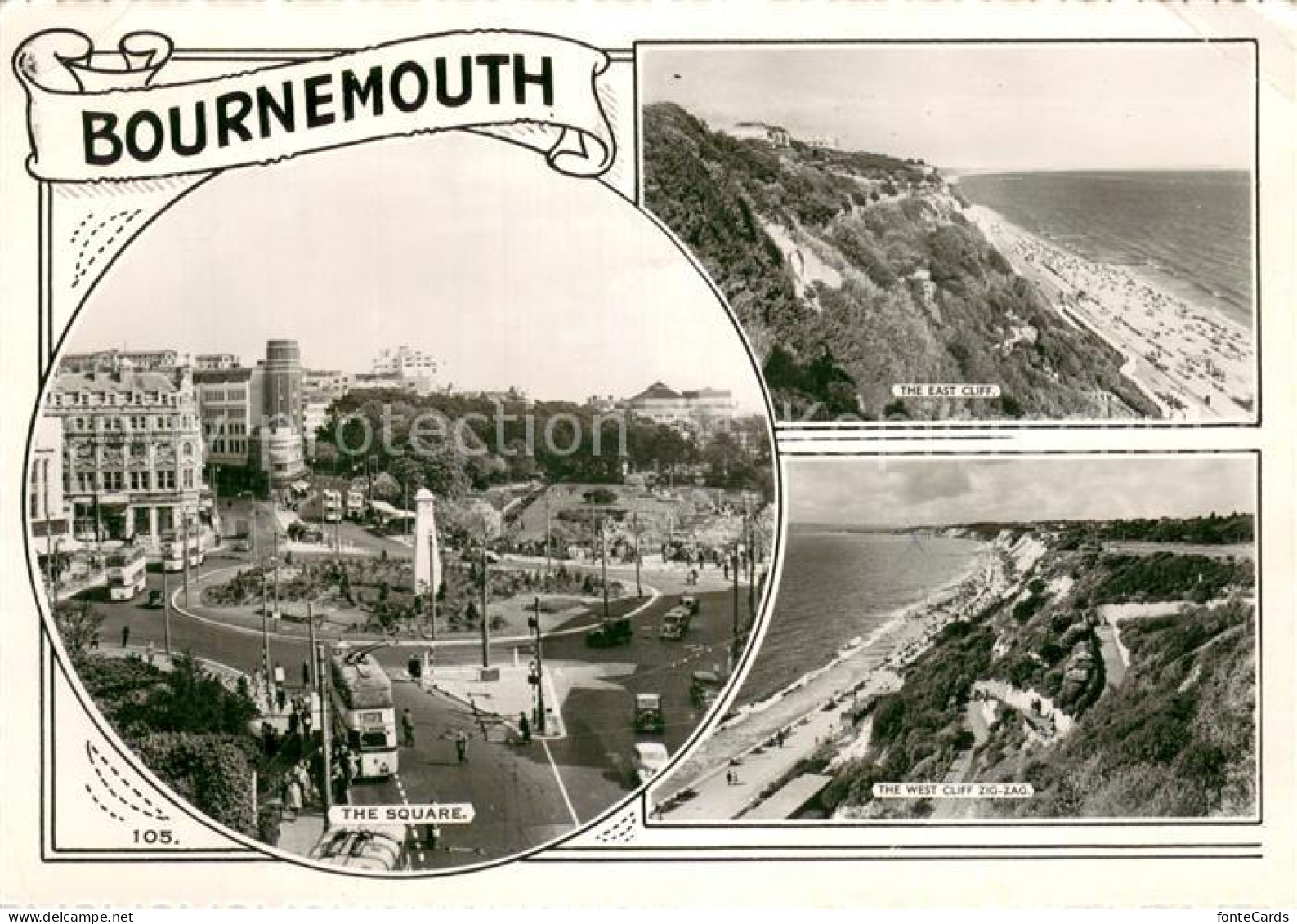 73737753 Bournemouth East-Cliff West-Cliff-Zig-Zag The Square Bournemouth - Sonstige & Ohne Zuordnung