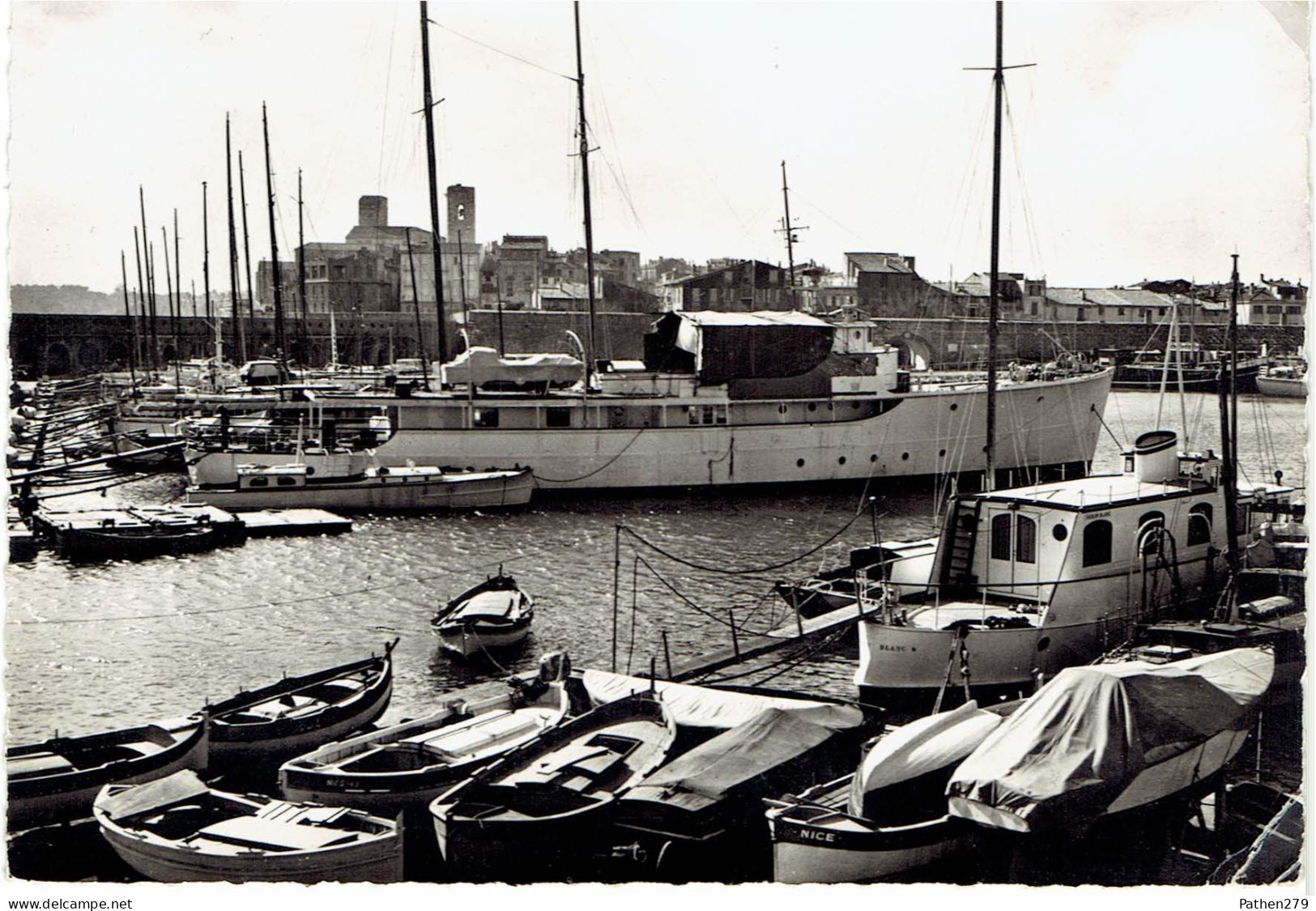 CPSM FRANCE 06 ALPES-MARITIMES ANTIBES - Le Port - 1957 - Sonstige & Ohne Zuordnung