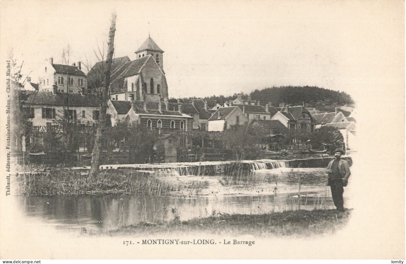 77 Montigny Sur Loing Le Barrage CPA - Autres & Non Classés