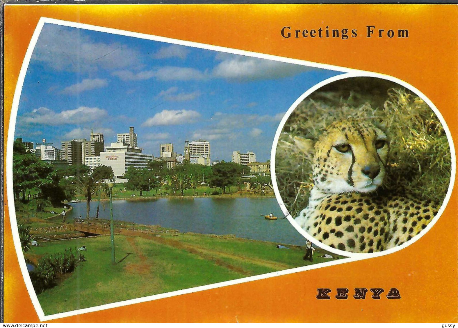 KENYA Ca.1987: CP Ill. De NAIROBI Pour Vandoeuvres (Suisse) - Kenya (1963-...)
