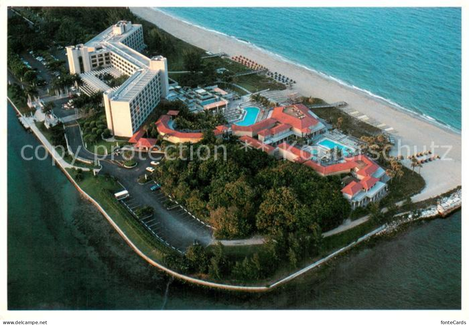 73736376 Boca_Raton_Florida The Boca Raton Beach Club Fliegeraufnahme - Altri & Non Classificati