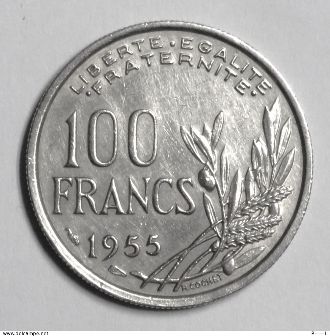 100 Francs Cochet 1955    Quatrième République - 100 Francs