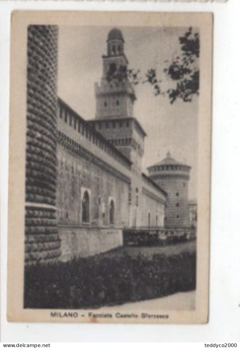 MILANO Castello Sforzesco Facciata - Milano (Mailand)