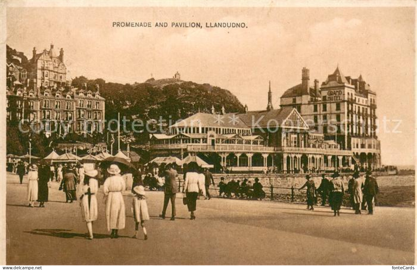 73735296 Llandudno Wales Promenade And Pavilion Llandudno Wales - Sonstige & Ohne Zuordnung