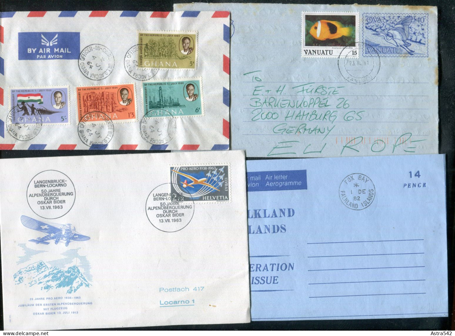 "WELTWEIT" Belegeposten, Mit Rd. 80 Belegen, Vgl. Fotos (A2046) - Lots & Kiloware (mixtures) - Max. 999 Stamps