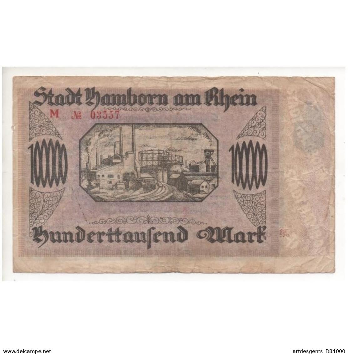 NOTGELD - HAMBORN - 5 Different Notes (H017) - [11] Emissions Locales