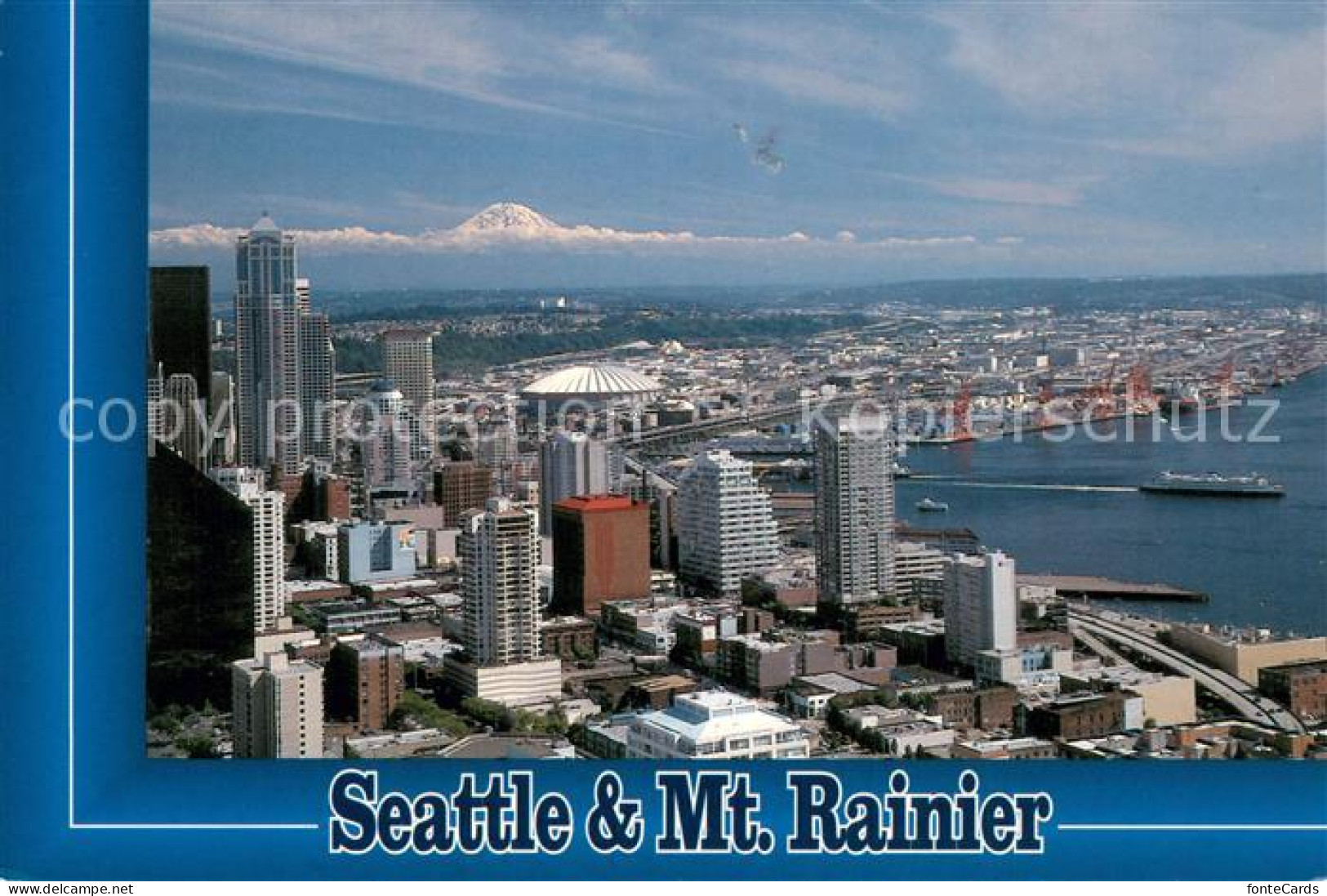 73734168 Seattle Downtown Business-district Elliott-Bay - Andere & Zonder Classificatie