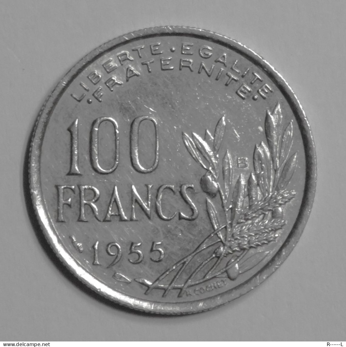 100 Francs Cochet 1955 B   Quatrième République - 100 Francs