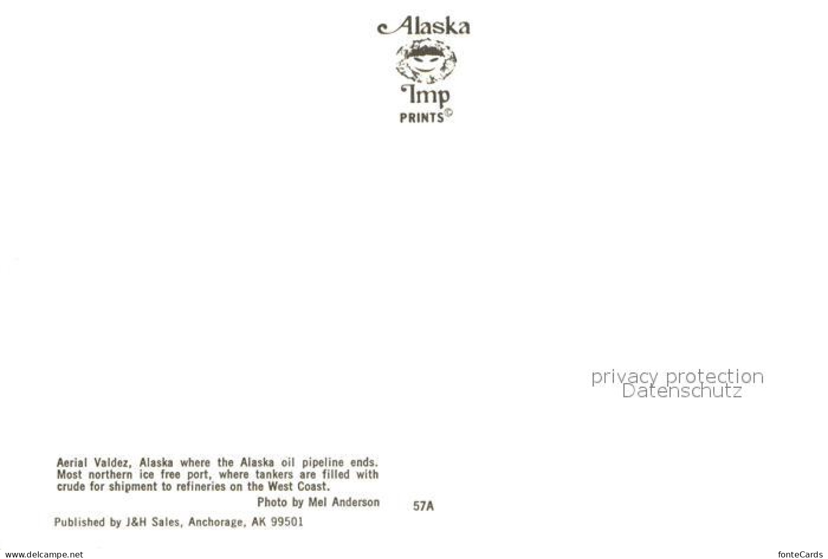 73733886 Valdez_Alaska Most Northern Ice Free Port Moutaines - Otros & Sin Clasificación