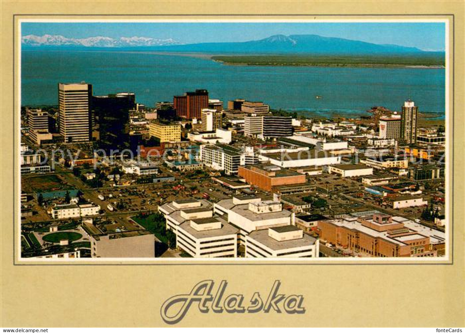 73733885 Anchorage Financial Capitol Of The State Cook Inlet And Mount Susitna O - Other & Unclassified