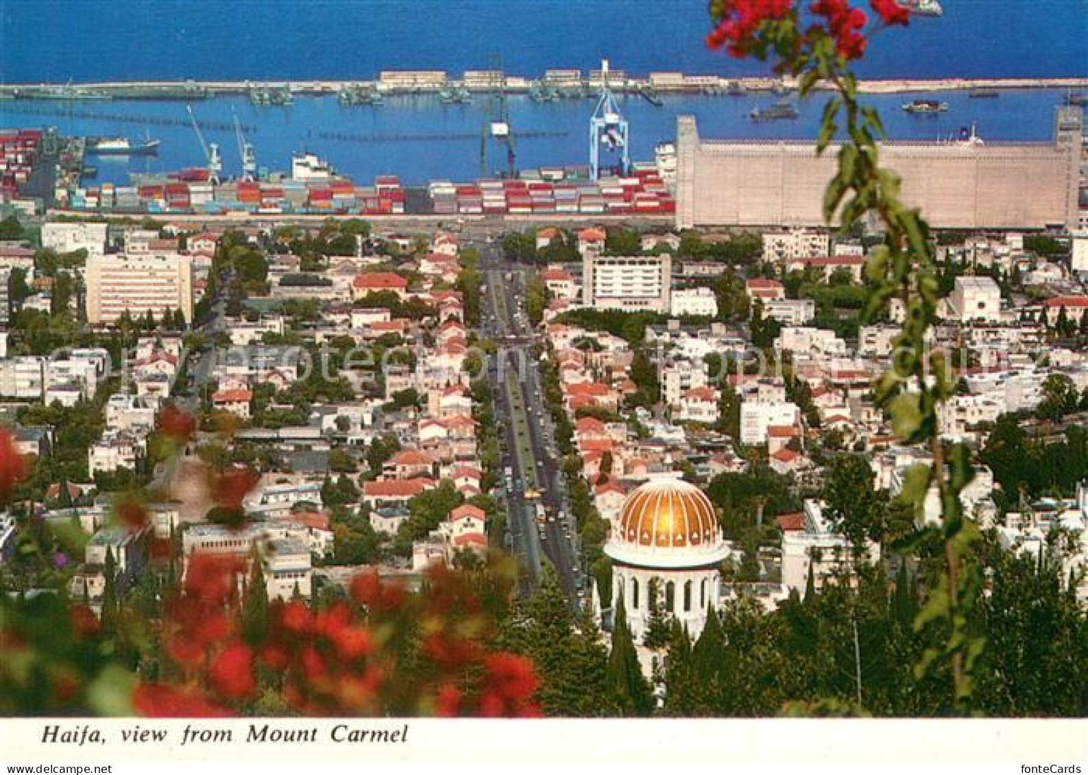 73715144 Haifa View From Mount Carmel Haifa - Israel