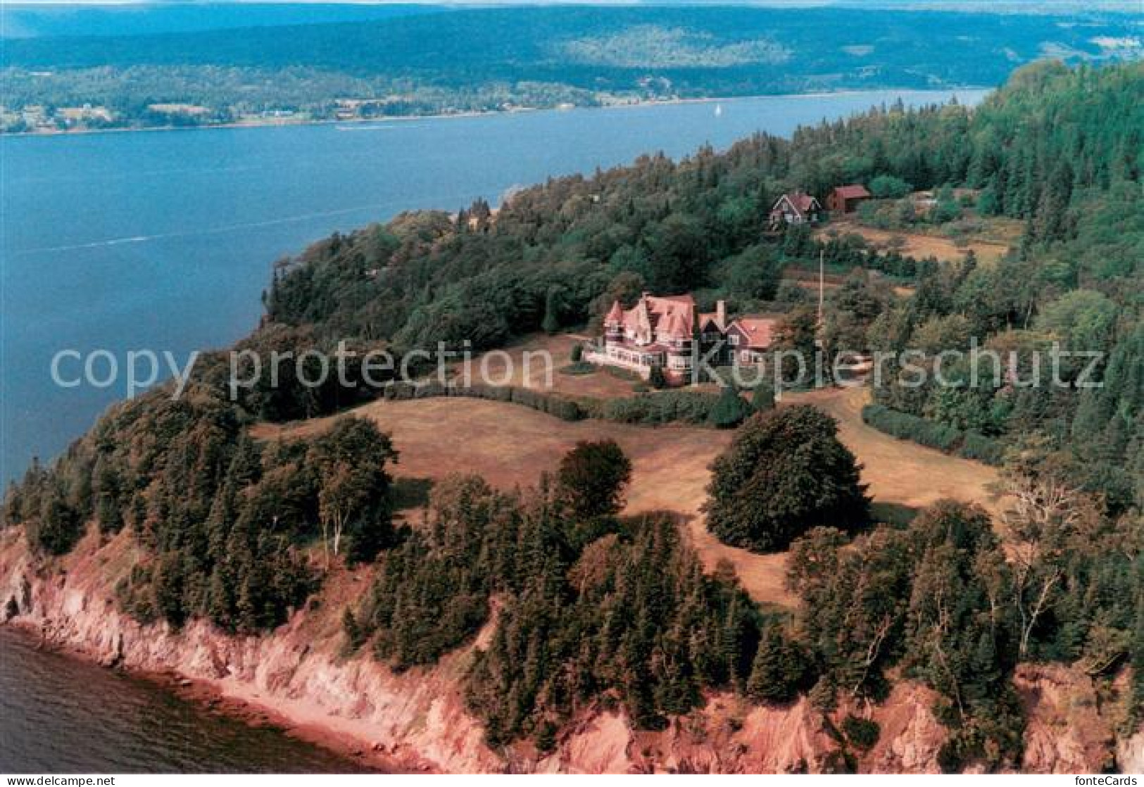 73715127 Cape Breton Aerial View Of Beinn Bhreagh Home Of The Late Alexander Gra - Andere & Zonder Classificatie