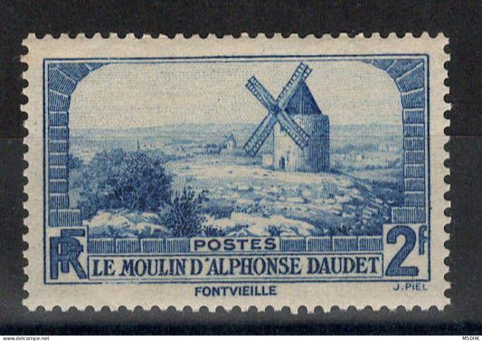 YV 311 N** MNH Luxe , Moulin Alphonse Daudet , Cote 7 Euros - Neufs