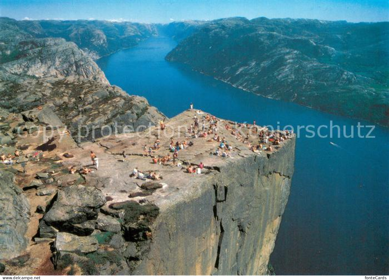 73715068 Prekestolen Stavanger Felsplattform Lysefjord  - Norvège