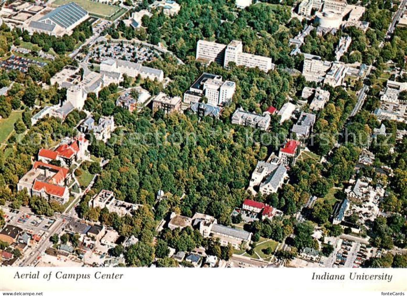 73714808 Bloomington_Indiana Campus Center Indiana University Aerial View - Andere & Zonder Classificatie