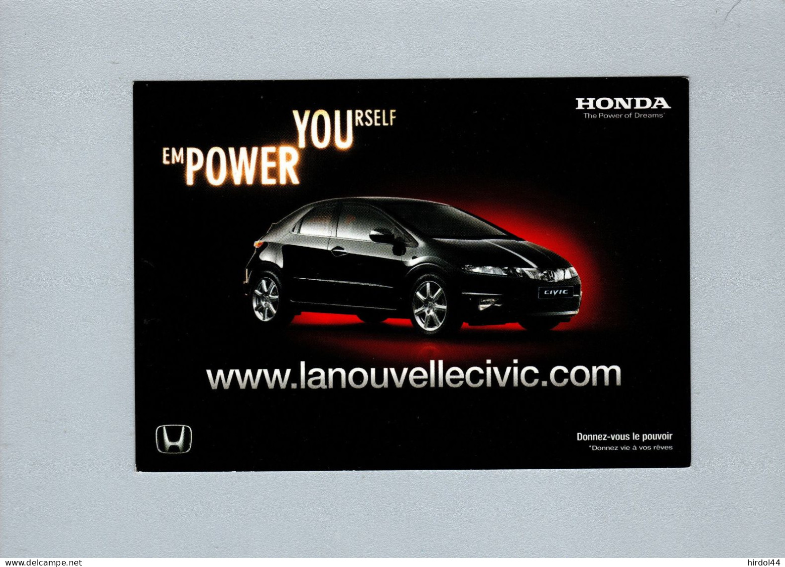 Automobile : Pub Pour La Honda Civic - Passenger Cars