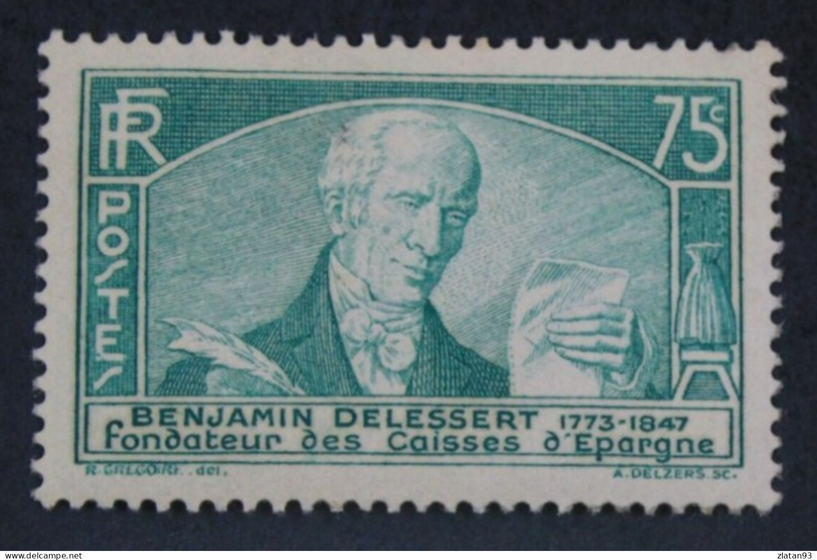 BENJAMIN DELESSERT YT N°303 NEUF** - Unused Stamps