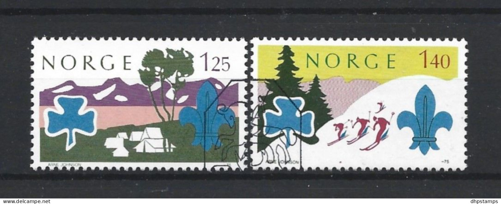 Norway 1975 Scouts Jamboree Y.T. 661/662 (0) - Usati