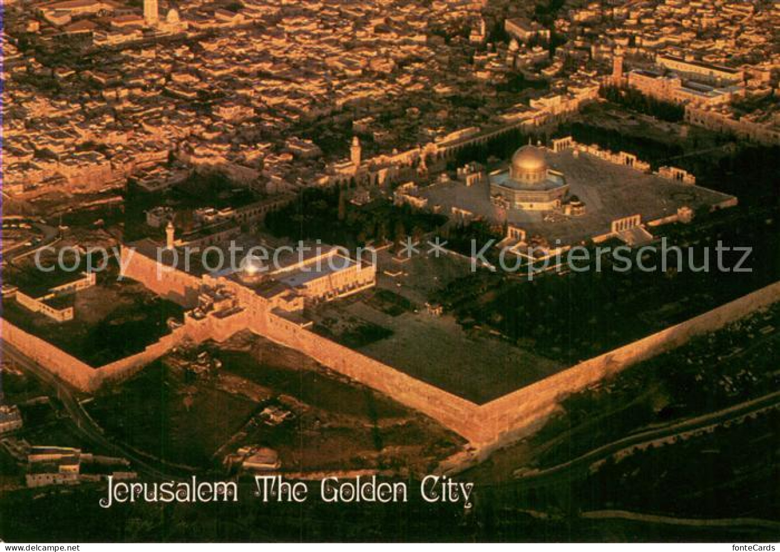 73714605 Jerusalem Yerushalayim The Golden City Fliegeraufnahme Jerusalem Yerush - Israel