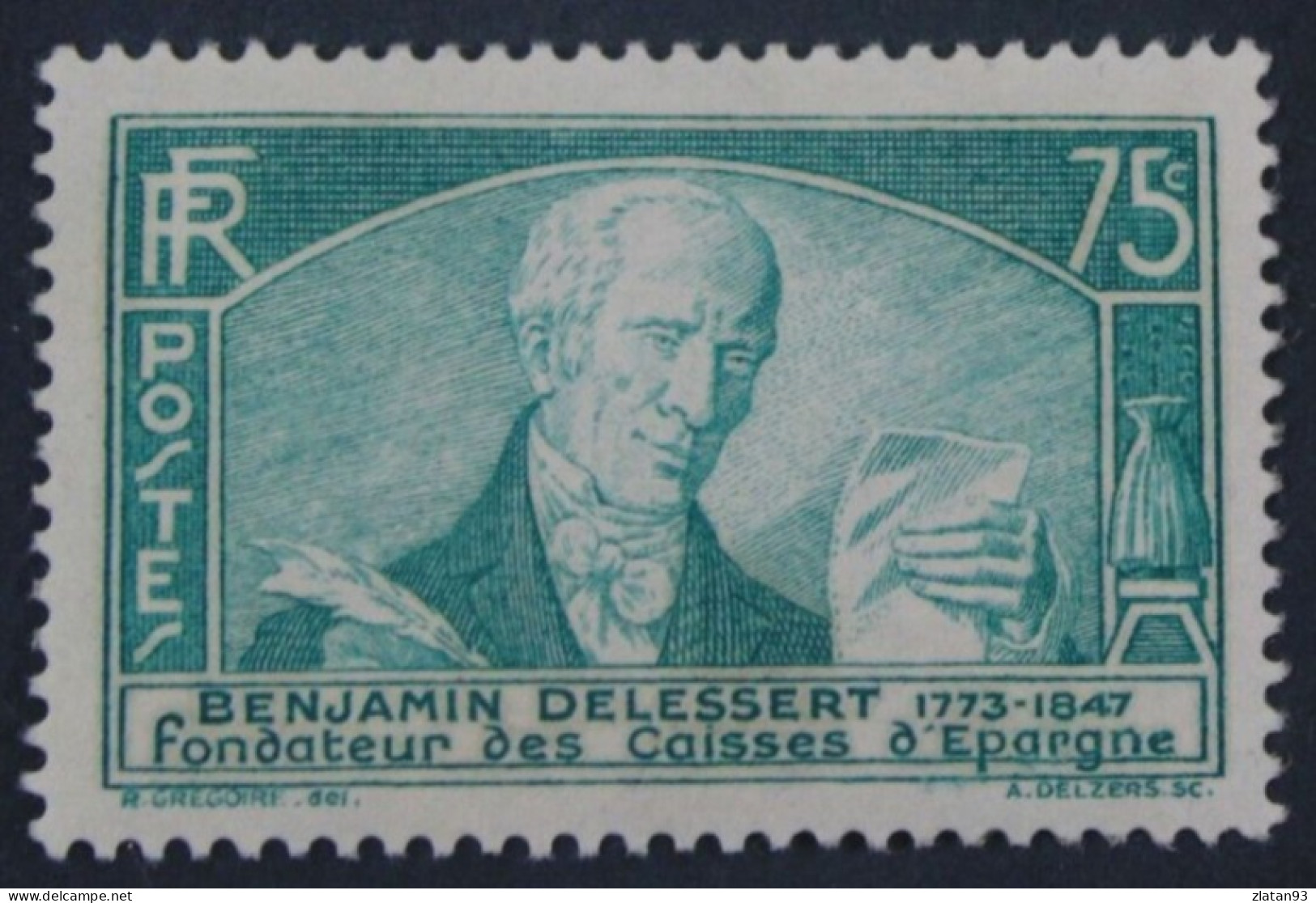 BENJAMIN DELESSERT YT N°303 NEUF** - Unused Stamps