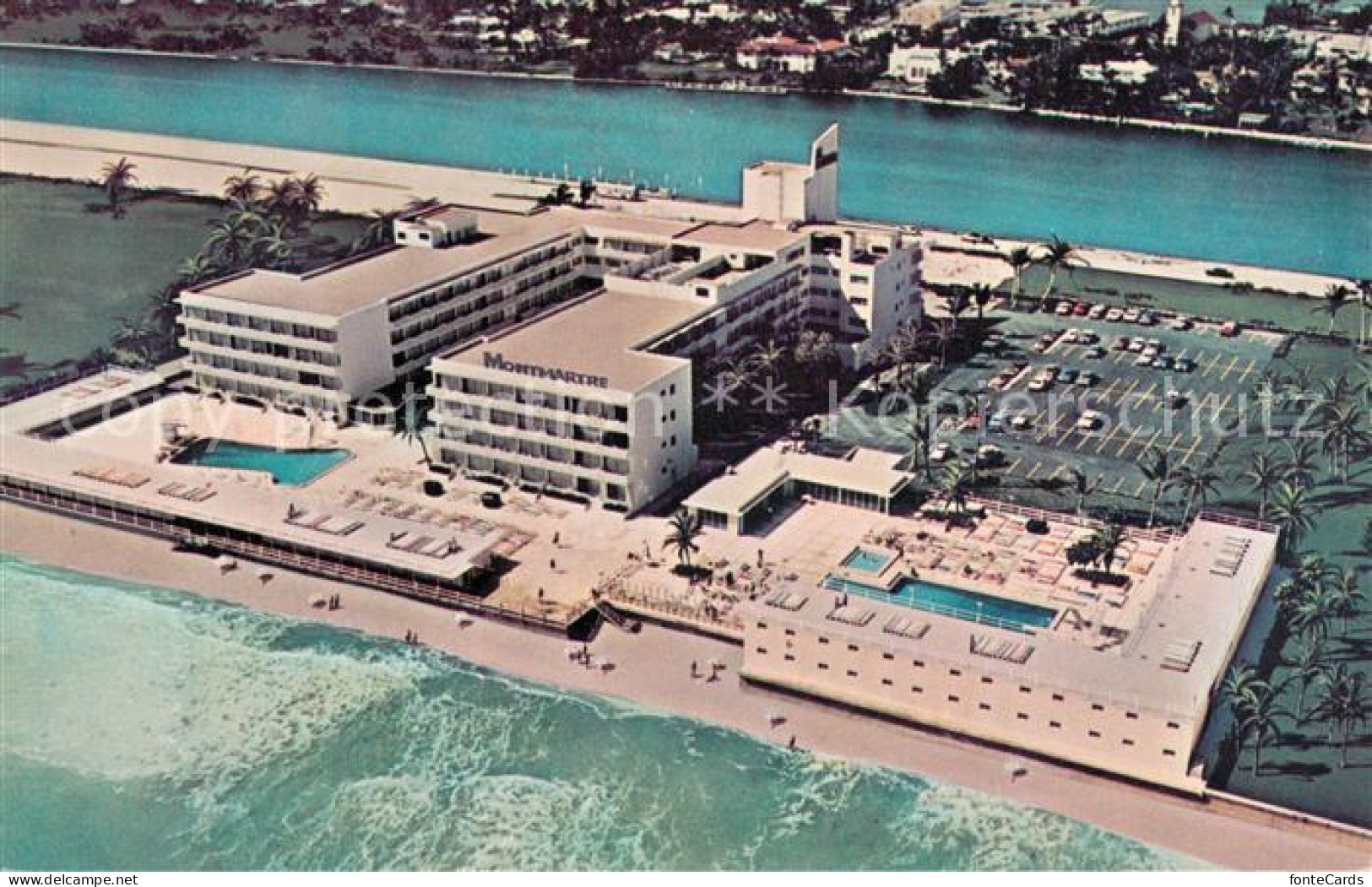 73714127 Miami_Beach The Montmartre Hotel Air View - Altri & Non Classificati