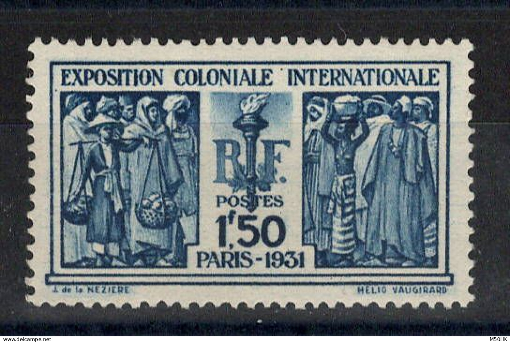 YV 274 N** MNH Luxe , Exposition Coloniale Cote 110 Euros - Nuovi