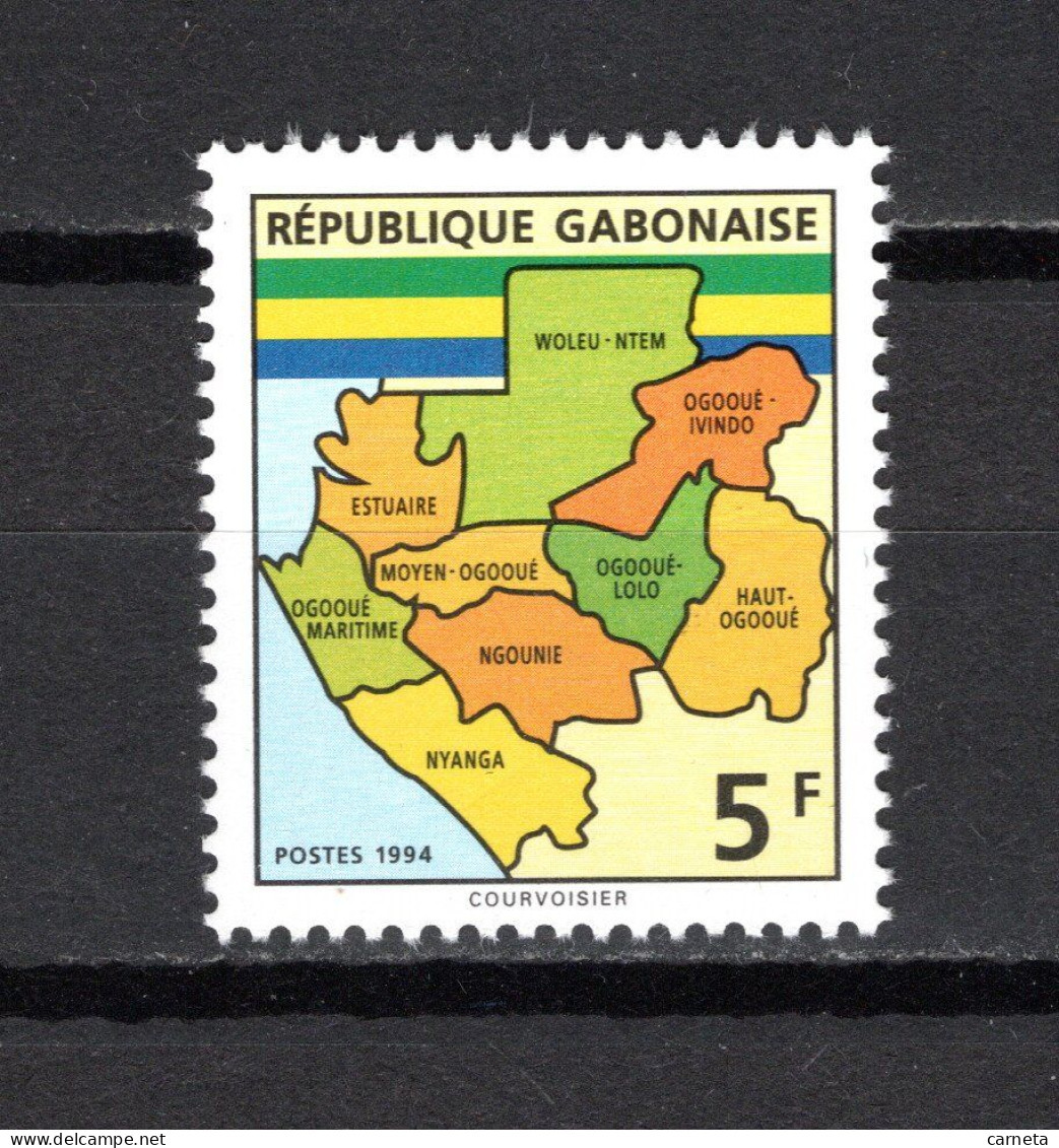 GABON N° 781A   NEUF SANS CHARNIERE COTE  ? €     CARTE DU GABON - Gabón (1960-...)