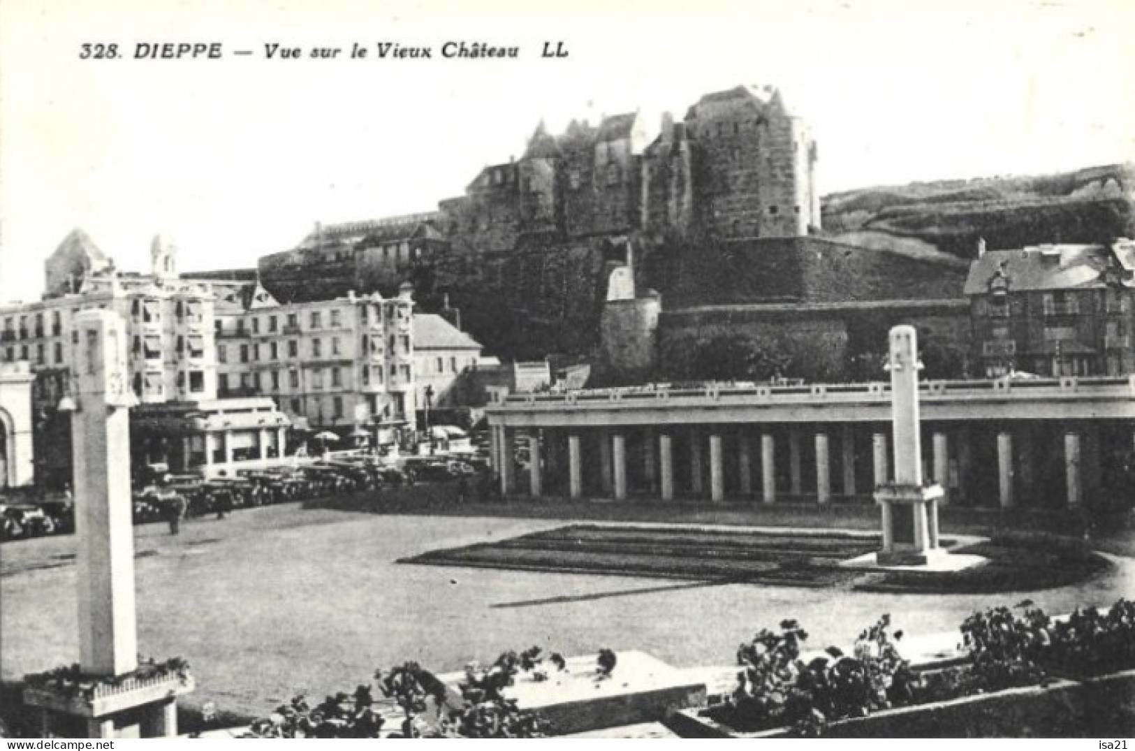 FRANCE: DIEPPE: Vue Sur Le Vieux Château. - Dieppe