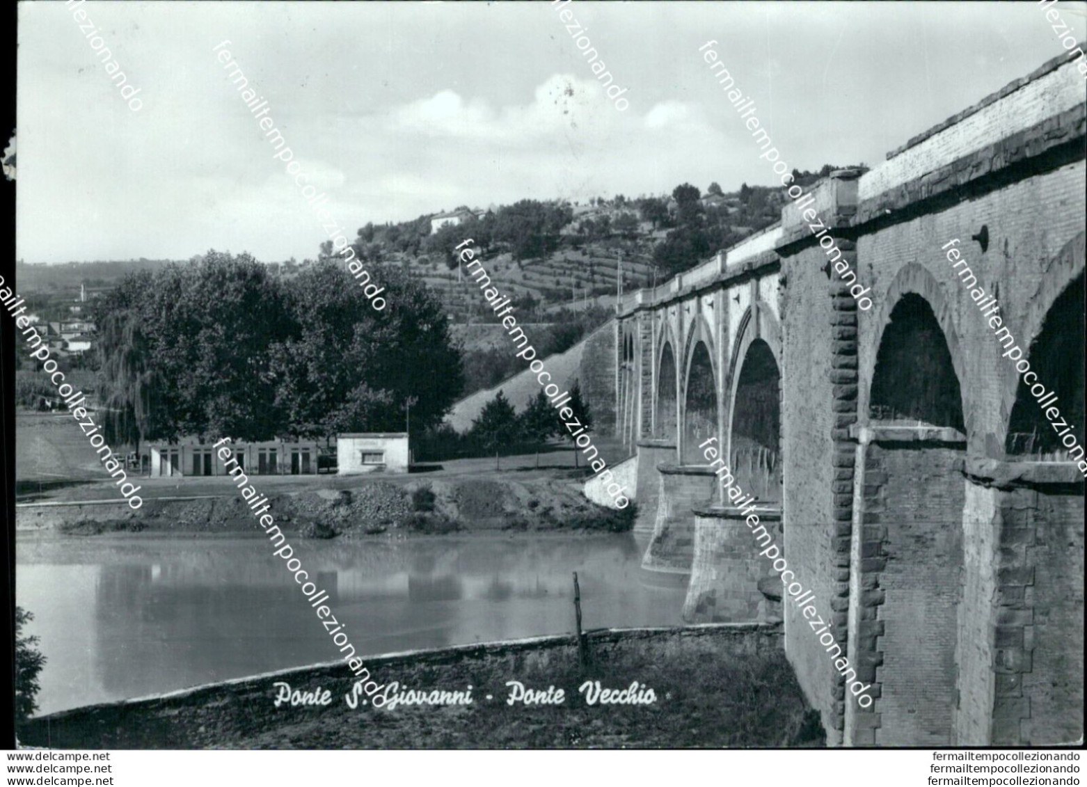 Ae701 Cartolina Ponte S.giovanni  Ponte Vecchio  Provincia Di Perugia - Perugia