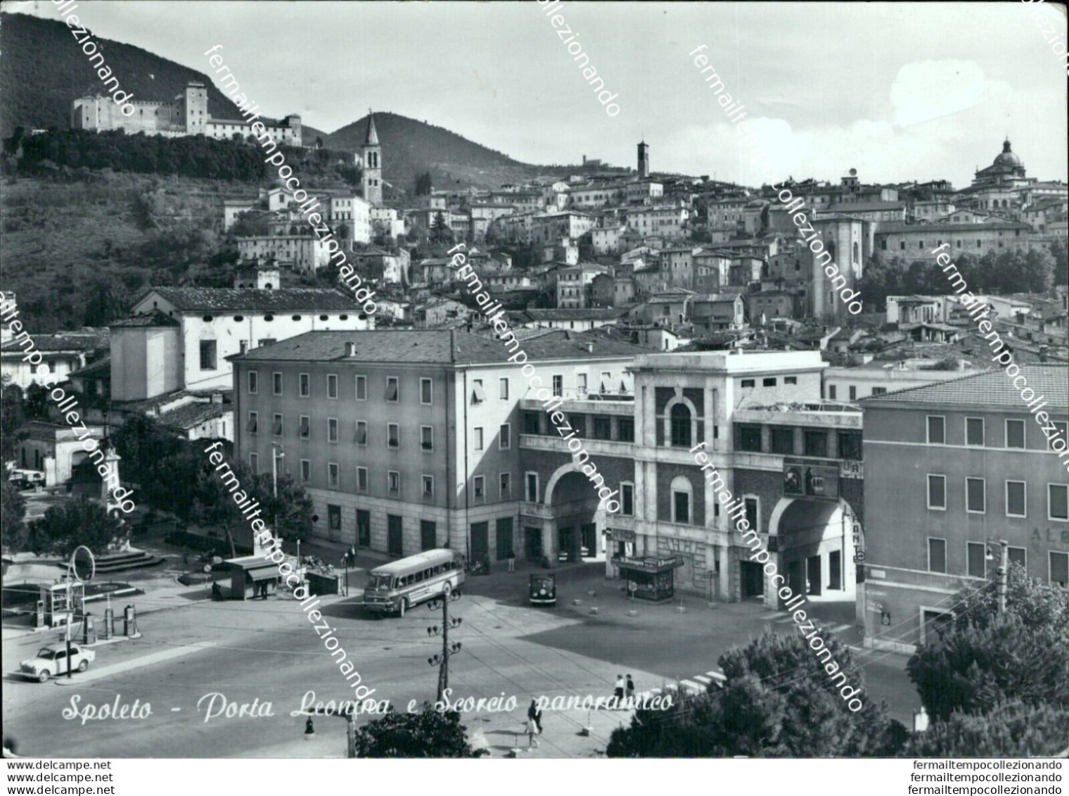 Ae699 Cartolina Spoleto Porta Leonina Provincia Di Perugia - Perugia