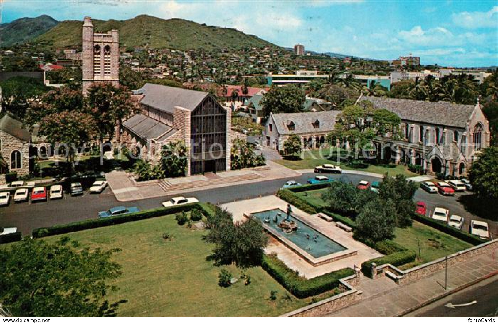 73130503 Honolulu Cathedrale Church - Autres & Non Classés