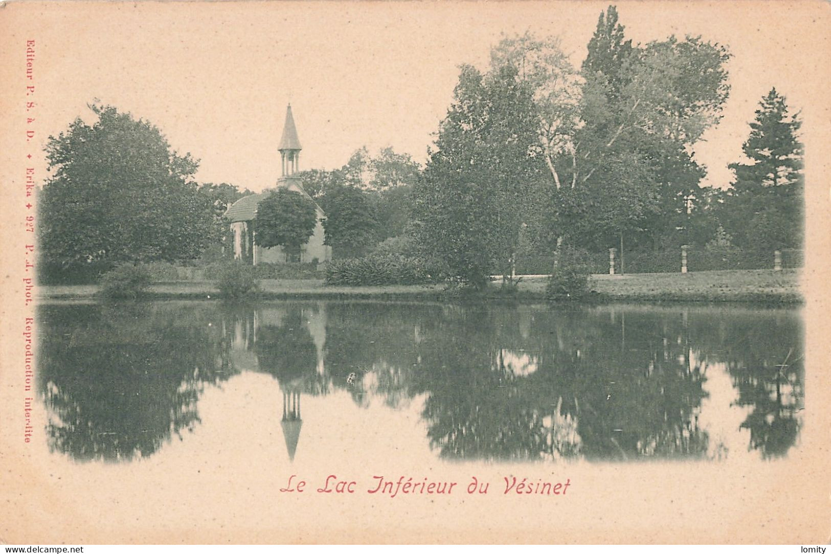 78 Le Vesinet Lac Inférieur CPA - Le Vésinet