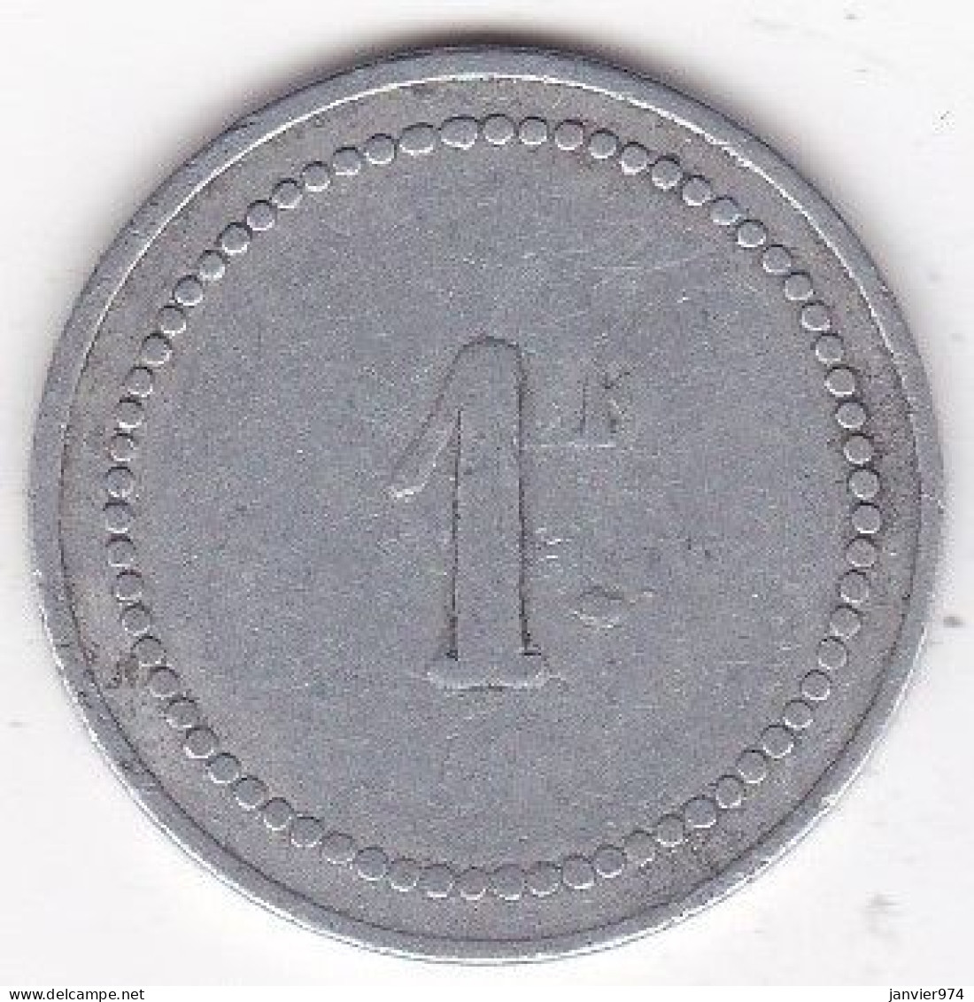 Jeton En Aluminium S.C.A. Saint Ouen , 1 Franc . 93. Seine-Saint-Denis - Noodgeld