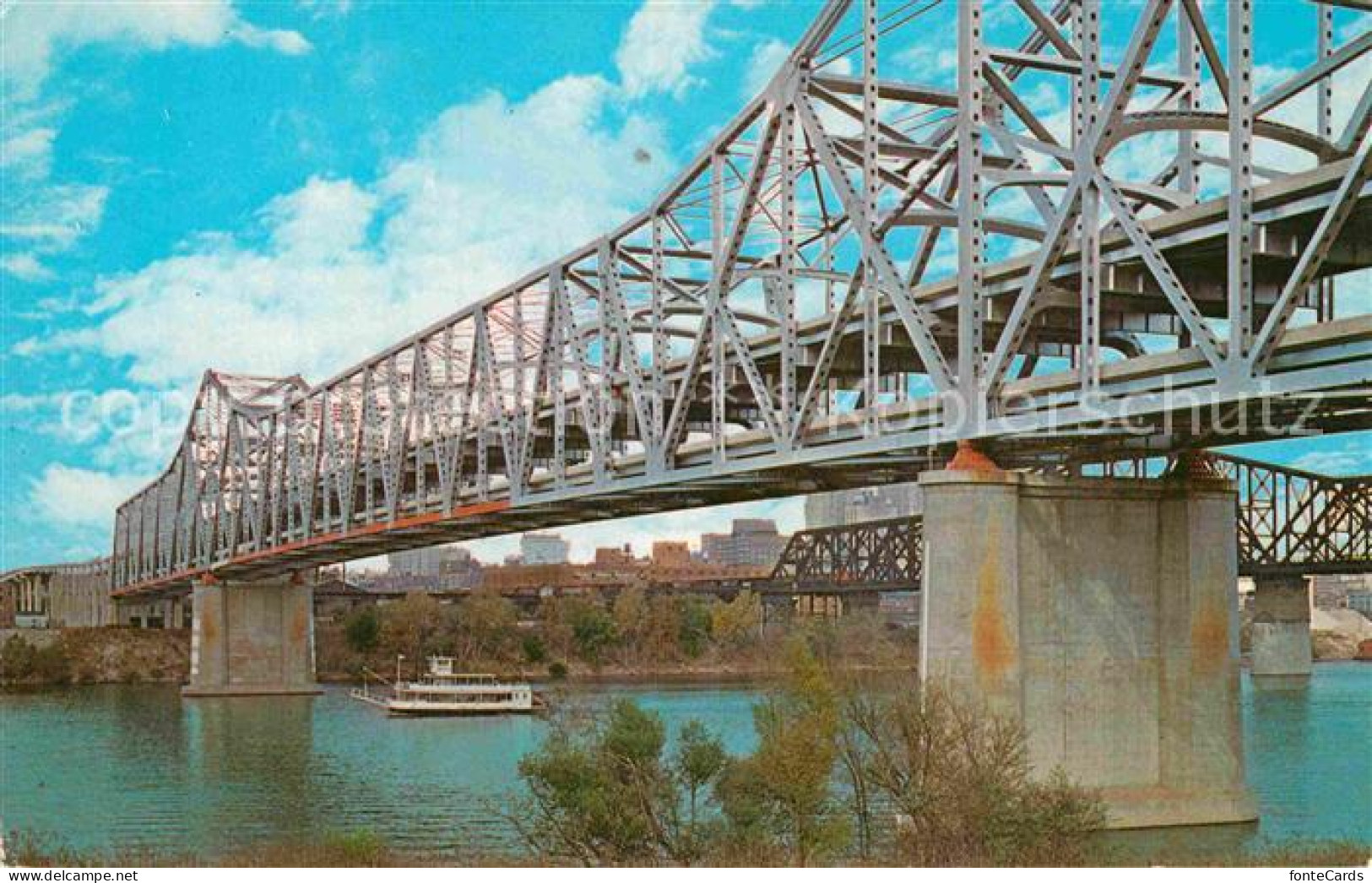 72904680 Covington_Kentucky Brent Spence Bridge Ohio River - Andere & Zonder Classificatie