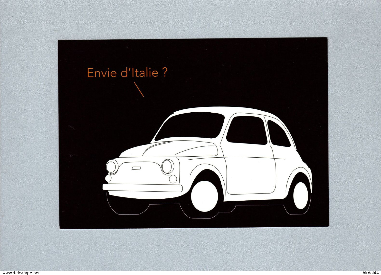 Automobile : Pub Pour Un Restaurant Italien - Voitures De Tourisme