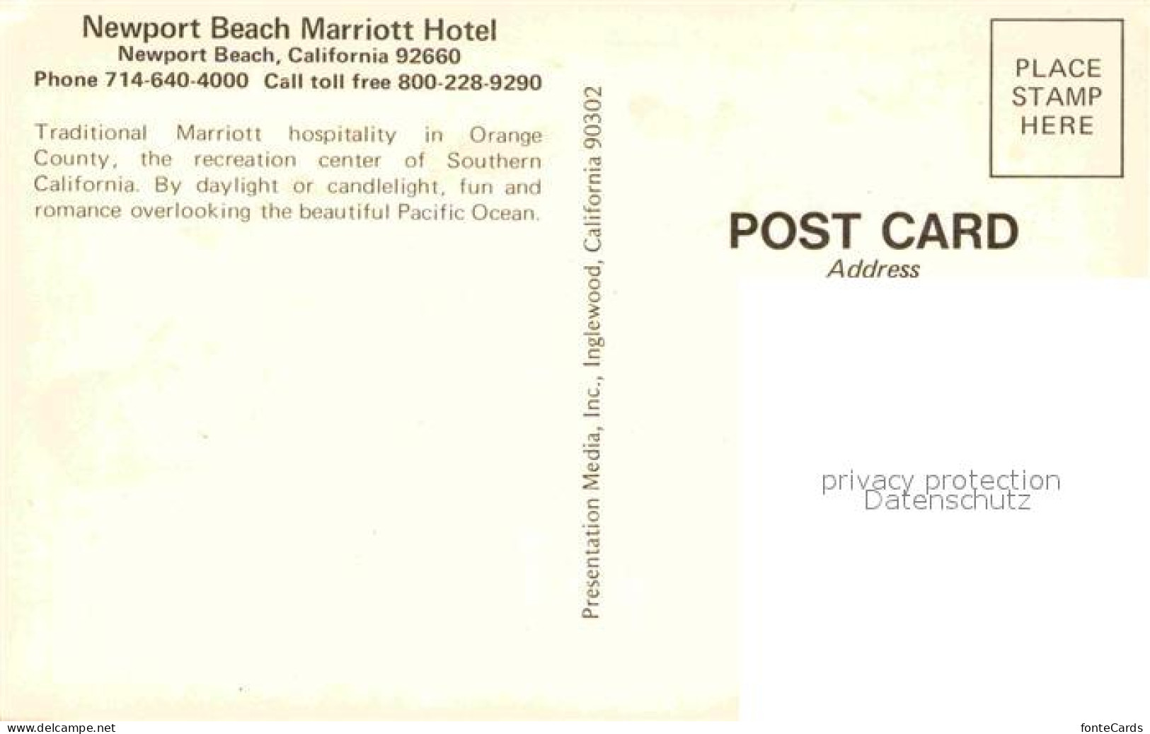 72904669 Newport_Beach Marriott Hotel At Night - Other & Unclassified