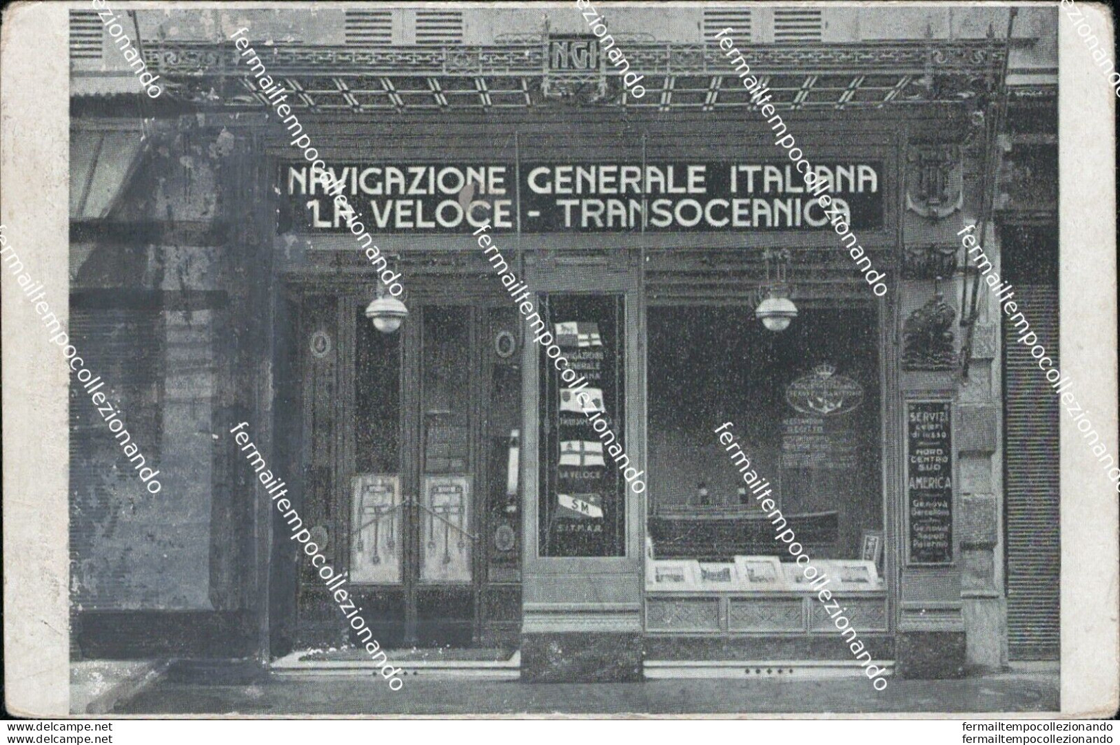 Az234  Firenze Ufficio Navigazione Generale Italiana La Veloce Toscana Bella! - Firenze