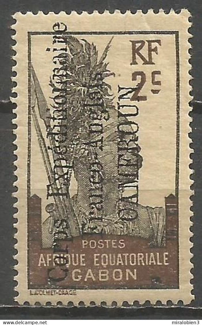 CAMERUN YVERT NUM. 39 NUEVO GOMA ALTERADA VER REVERSO - Unused Stamps