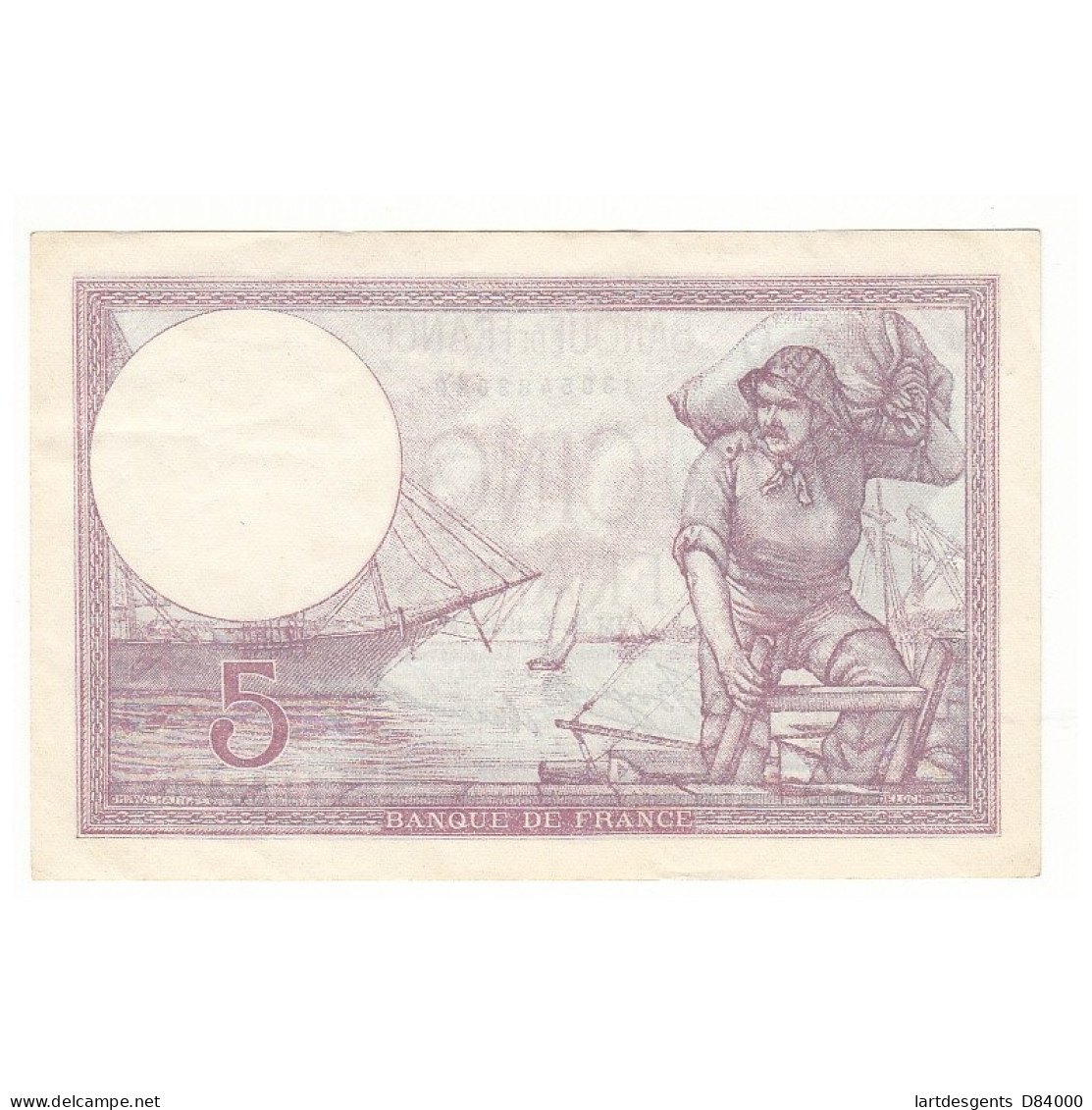 5 FRANCS VIOLET 26-05-1933 SUP Fayette 3.17 - 5 F 1917-1940 ''Violet''